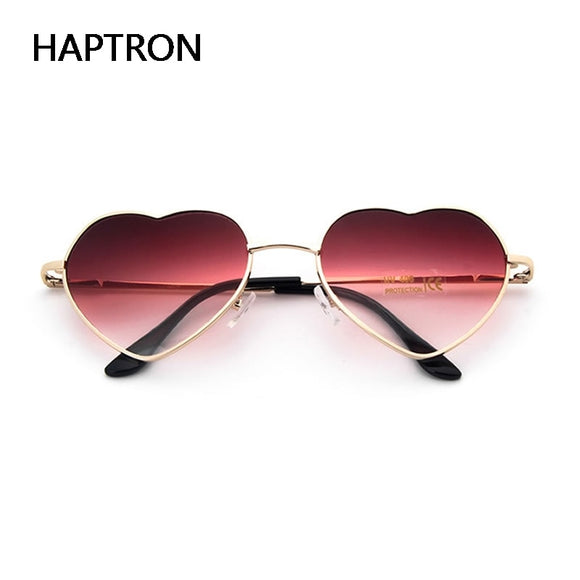 HAPTRON Fashion Heart Shaped Women Sunglasses