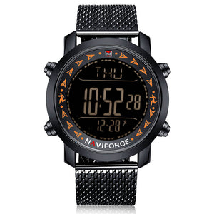 Naviforce Brand Digital Watch Men Sports Watches
