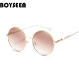 BOYSEEN Vintage Round  Women Sunglasses