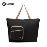 YESO Black Folding Shopping Bags