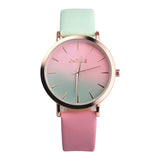 Retro Rainbow Design Women Dress Watch