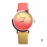 Retro Rainbow Design Women Dress Watch