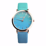 Retro Rainbow Design Women Dress Watch