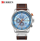 CURREN Luxury Brand Men Analog Leather Sports Watches