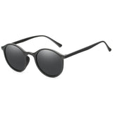 Fashion Round Polarized Retro Men Sunglasses