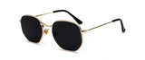 Kachawoo Vintage Gold Men Women Sunglasses