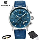 BENYAR Luxury Brand Quartz Sport Watches Mens