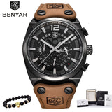 BENYAR Military Army Chronograph Watch