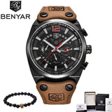 BENYAR Military Army Chronograph Watch