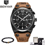 BENYAR Military Army Chronograph Watch