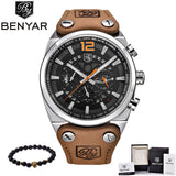 BENYAR Military Army Chronograph Watch