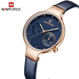 NAVIFORCE Women Fashion Blue Quartz Watch