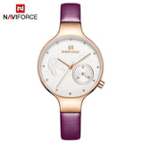 NAVIFORCE Women Fashion Blue Quartz Watch