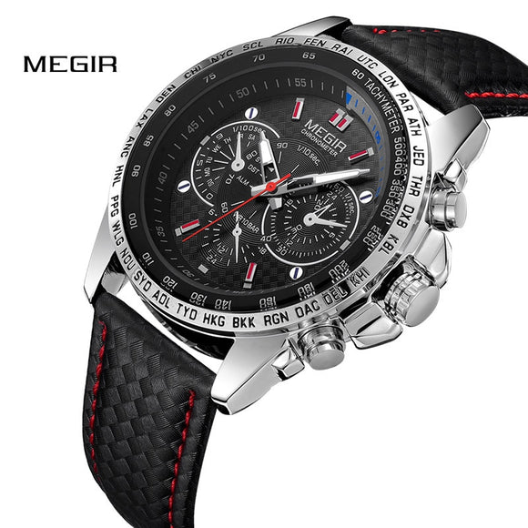 MEGIR Top Brand Luxury Quartz Men's Watches