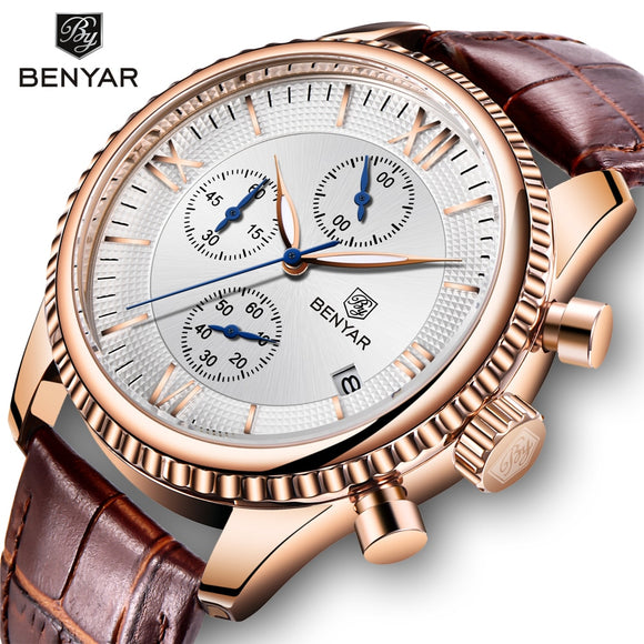 BENYAR Fashion/Sport/Quartz Watch Men