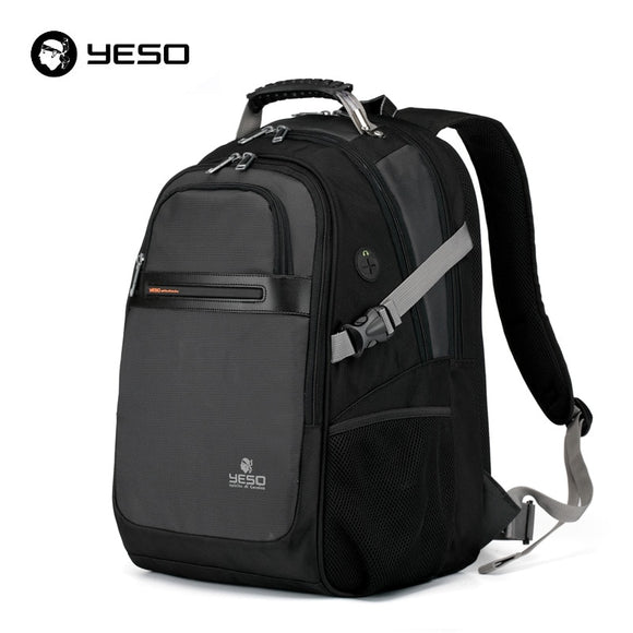 YESO Black Laptop Backpack