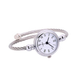 Luxury Women Glass Mirror Bracelet Watch