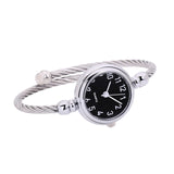 Luxury Women Glass Mirror Bracelet Watch