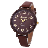 Geneva Luxury Brand Ladies Dress Women Wrist Watch