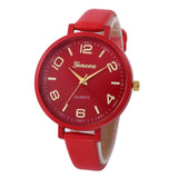 Geneva Luxury Brand Ladies Dress Women Wrist Watch