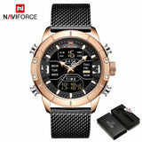 NAVIFORCE Luxury Brand Quartz  Men Watches