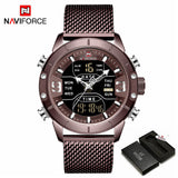 NAVIFORCE Luxury Brand Quartz  Men Watches