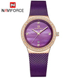 NAVIFORCE Luxury Fashion Quartz Watch Women