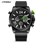 SINOBI Luxury Brand  Digital Men Military Sport Watches